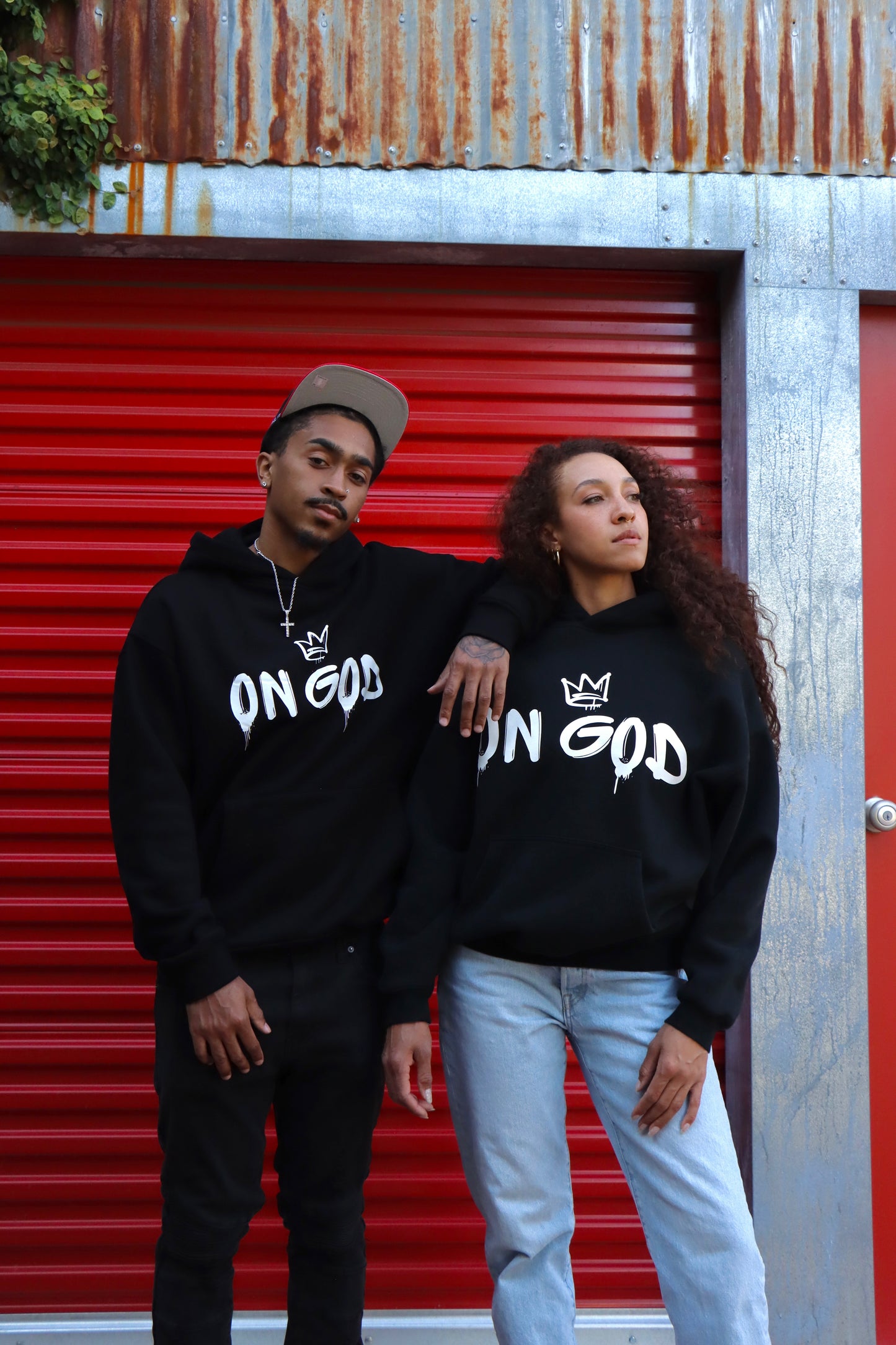 Crowned Faith On God Hoodie