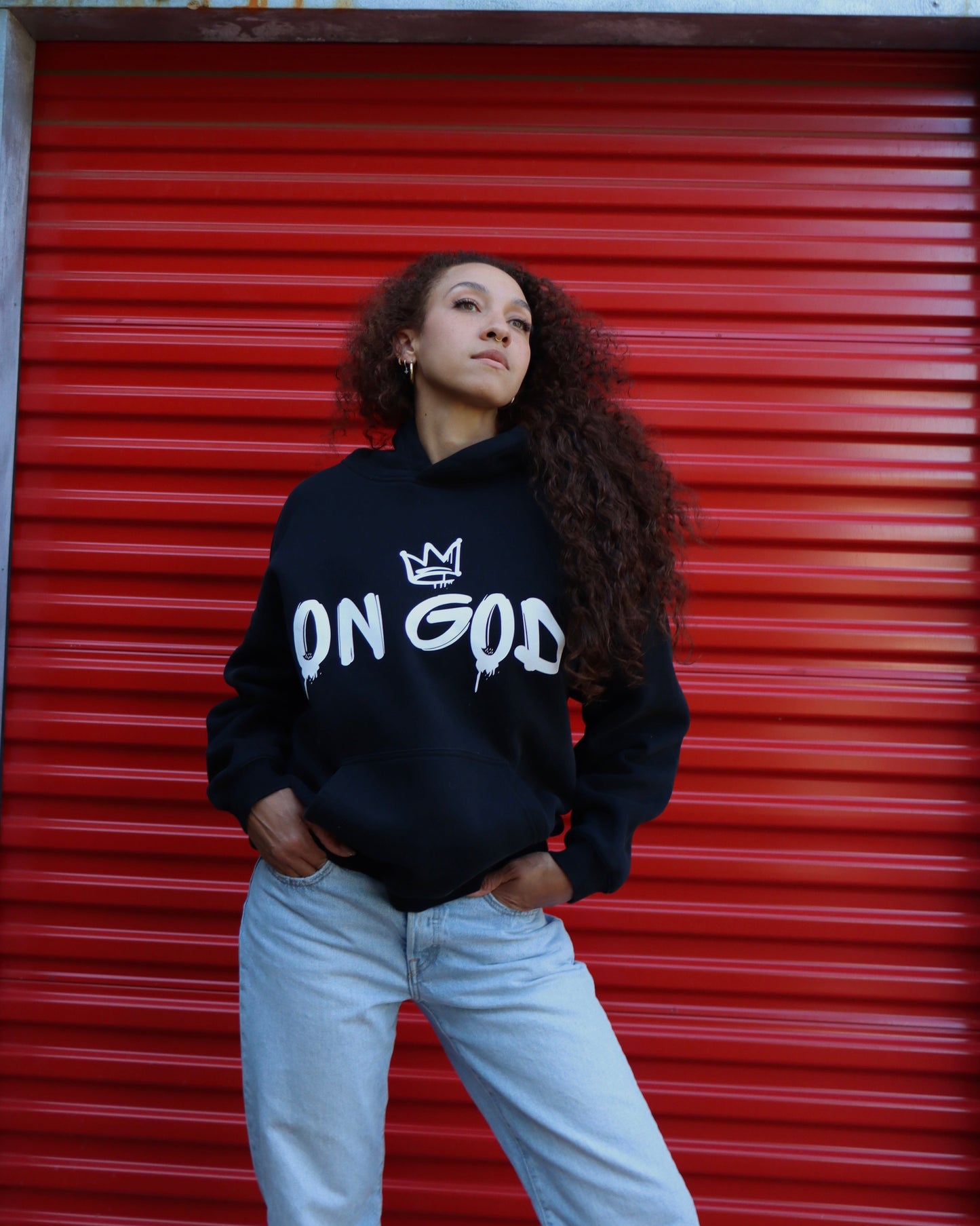 Crowned Faith On God Hoodie