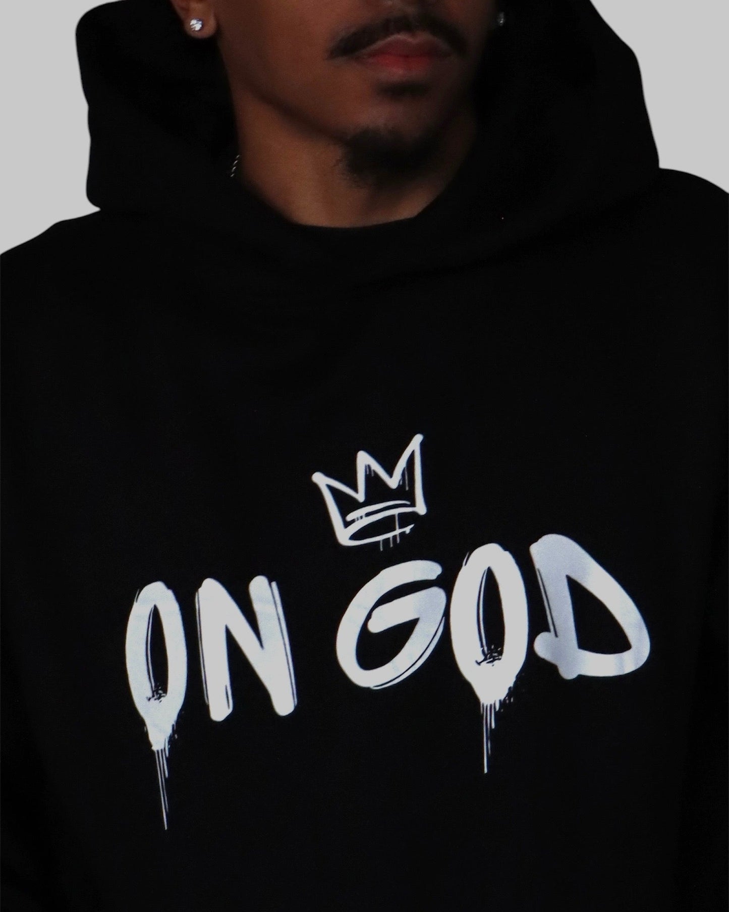 Crowned Faith On God Hoodie