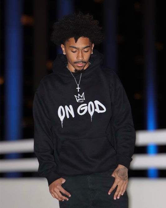 Crowned Faith On God Hoodie