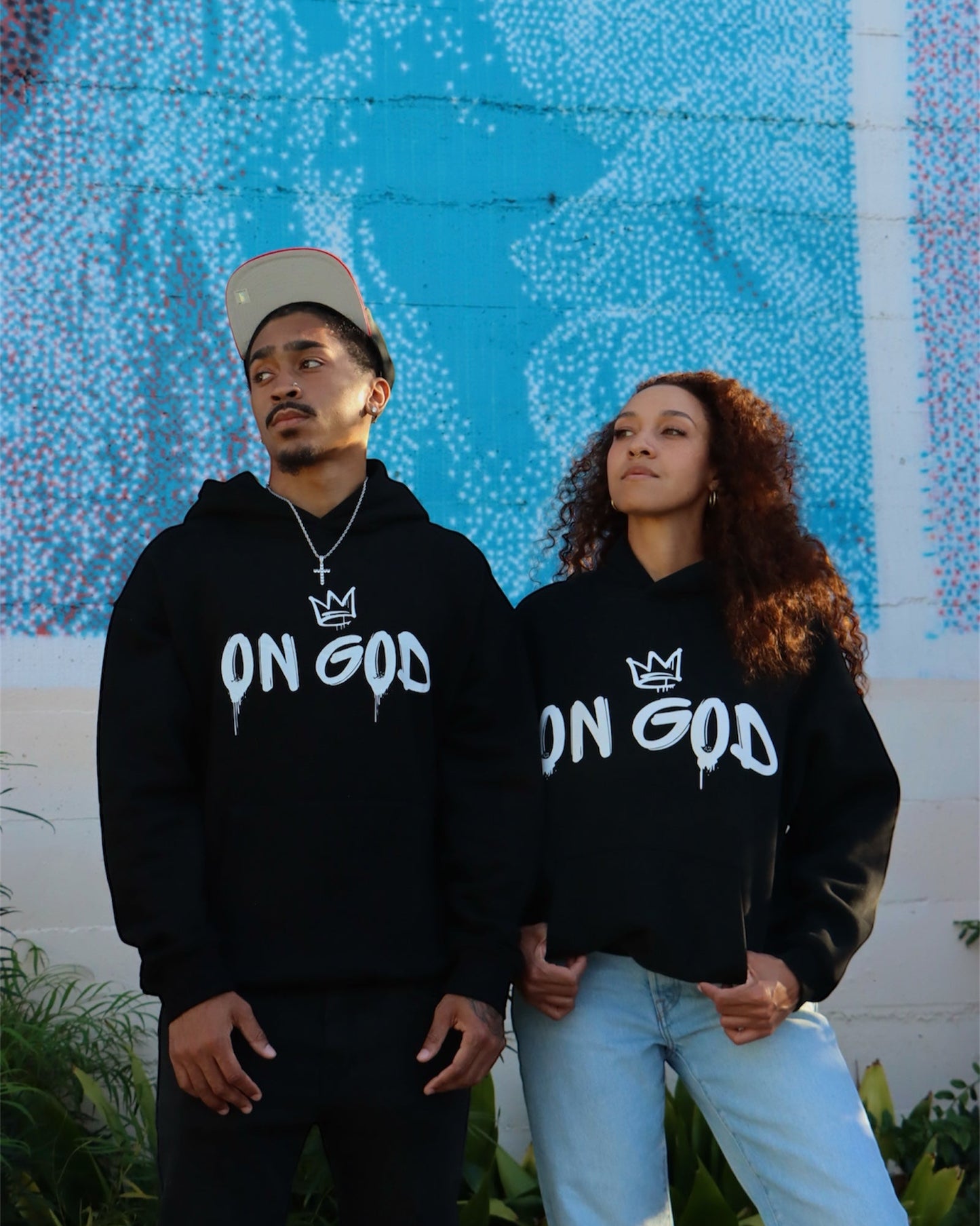 Crowned Faith On God Hoodie